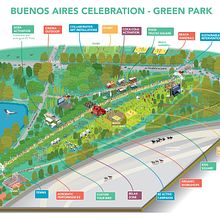 Green Park Young Olympic Games Buenos Aires. Un projet de Infographie de Marcelo Regalado - 18.01.2018