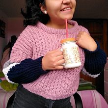 Mi Proyecto del curso: Crochet: crea prendas con una sola aguja. Un proyecto de Crochet de Adriana Ingrid Centellas Yucra - 17.01.2021