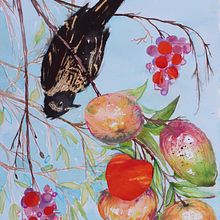 My project in Illustrating Nature: A Creative Exploration course. Projekt z dziedziny Malowanie akwarelą użytkownika Ca Welch - 20.12.2020