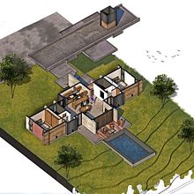 Mi Proyecto del curso: Ilustración digital de proyectos arquitectónicos. Architecture project by Pablo Herrera Cárdenas - 01.18.2021