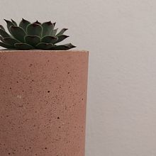 Maceta de concreto decorativa  Ein Projekt aus dem Bereich H, werk, Kreativität und Dekoration von Innenräumen von palomaquiroz14 - 19.01.2021