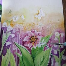 Mi Proyecto del curso: Técnicas de acuarela en negativo para ilustración botánica. Un progetto di Illustrazione botanica di Doralín Monroy Lucas - 19.01.2021
