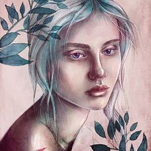 Mi Proyecto del curso: Retrato ilustrado con Procreate. Un proyecto de Ilustración tradicional e Ilustración digital de Cristina Orruño - 19.01.2021