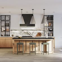 Kitchen Solutions - Visual sales material. ArchVIZ, Interior Design, and Digital Architecture project by Gustavo Correa - 01.19.2021