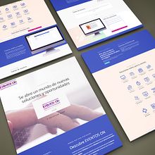 EventosOn. Projekt z dziedziny CSS, Tworzenie stron internetow, ch, Projektowanie interakt, wne, Web design, HTML i UX / UI użytkownika mkg20 - 19.01.2021