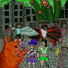 Mi Proyecto del curso: Ilustración digital de fantasía y ciencia ficción. Een project van Digitale tekening van Andy Peter Ortiz Briceño - 19.01.2021