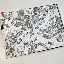 My project in The Art of Sketching: Transform Your Doodles into Art course. Traditional illustration project by wiklam - 01.19.2021