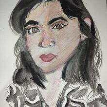 Mi Proyecto del curso: Cuaderno de retratos en acuarela. Painting, Watercolor Painting, Portrait Drawing, and Sketchbook project by sofypineda2 - 01.19.2021