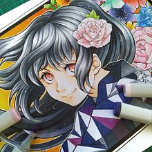 New Year !. Manga, and Traditional illustration project by Taniidraw - 01.20.2021