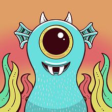 IT & S w/ P Monster Variations. Un progetto di Illustrazione digitale di Jane Malone - 21.01.2021