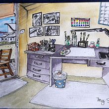 My project in Urban Sketching: Express Your World in a New Perspective course Ein Projekt aus dem Bereich Skizzenentwurf von Nora A Conti Liesac - 20.01.2021