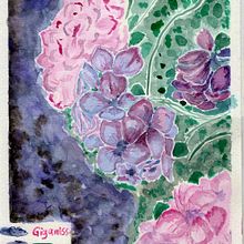 Mi Proyecto del curso: Creación de paletas de color con acuarela. Editorial Illustration, Botanical Illustration, Painting, and Watercolor Painting project by Gilmary Mambel - 01.20.2021