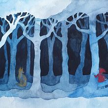 My project in Negative Watercolor Painting for Botanical Illustration course. Traditional illustration, Watercolor Painting, and Botanical Illustration project by Donna van Oorschot - 01.20.2021