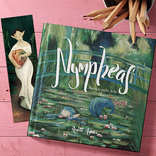 Nympheas. Un progetto di Belle arti, Disegno digitale, Illustrazione tradizionale e Graphic design di Renata Aguiar - 20.01.2021
