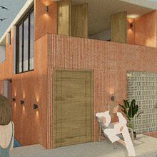 Mi Proyecto del curso: Representación gráfica de proyectos arquitectónicos. 3D, Architecture & Interior Architecture project by Andreina Crguez - 02.11.2021