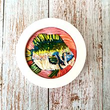 Freshwater Fish Embroidery Series . Bordir & Ilustrasi tradisional proyek oleh Brie Bailey - 01.20.2021