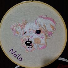 Mi Proyecto del curso: Needle painting para principiantes. Embroider project by lupis111888 - 01.26.2021