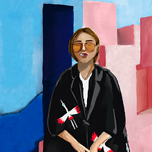 Mi Proyecto del curso: Retratos pictóricos con técnicas digitales. Een project van Digitale tekening van dubraska rodriguez - 21.01.2021