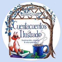 Mi Proyecto del curso: Cuentacuentos Ilustrad@. Un proyecto de Br, ing e Identidad, Dibujo artístico, Diseño para Redes Sociales, Ilustración tradicional, Ilustración botánica y Pintura a la acuarela de Dannie Grimaldi - 13.03.2021