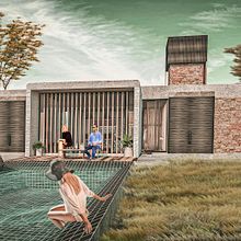 My project in Digital Illustration of Architectural Projects course. Un proyecto de Modelado 3D y Arquitectura interior de Olga F Vivó - 03.02.2021