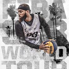 Fiba 3x3 World Tour. Un progetto di Br, ing, Br, identit, Design digitale e Pubblicità di Xavier Julià - 21.01.2021