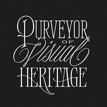 Purveyor of Visual Heritage. Un progetto di Animazione, Br, ing, Br, identit, Calligrafia, Design digitale, Design tipografico, Video editing, H, lettering, Lettering, Lettering digitale, Motion graphics, Tipografia e Video di Eduardo Mejía - 06.11.2020