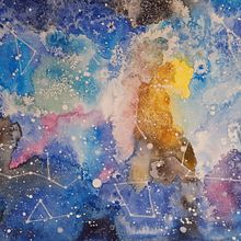 Meu projeto do curso: Técnicas modernas de aquarela. Drawing, Traditional illustration, and Watercolor Painting project by Arlaine Santos Hagen - 01.21.2021