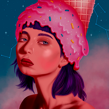 Mi Proyecto del curso: Retratos digitales de fantasía con Photoshop. Un projet de Dessin de portrait, Dessin numérique, Dessin réaliste et Illustration traditionnelle de Daniel Navia - 21.01.2021