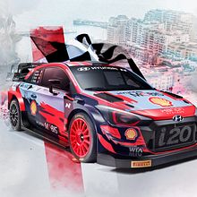 Hyundai WRC. Design, and Advertising project by Jaime Montes - 01.21.2021