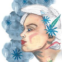 Mi Proyecto del curso: Retrato ilustrado en acuarela. Un progetto di  di Xaviera Cotorás - 21.01.2021