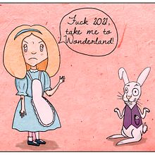 Mi Proyecto del curso: Ilustración de personajes con estilo. Traditional illustration project by Patricia Guerrero Blanco - 01.21.2021