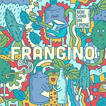 FRANGINO - Gin Label. Projekt z dziedziny Grafika wektorowa użytkownika carloblasi98 - 21.01.2021