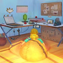 My project in Concept Art: Introduction to Set Design course. Digital Illustration project by Johanna Mesa Ramos - 02.02.2021