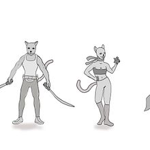 Mi Proyecto del curso: Introducción al diseño de personajes para animación y videojuegos. Un progetto di Disegno digitale di Enrique Hernandez - 21.01.2021