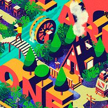 Mi Proyecto del curso: Ilustración vectorial isométrica desde cero. Projekt z dziedziny Ilustracja c, frowa i Grafika wektorowa użytkownika Claudia Silva - 23.01.2021