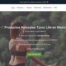 Tienda de productos naturistas MX. E-commerce, and Digital Marketing project by Alfonso Castro Flores - 01.22.2021