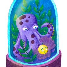 Mi Proyecto del curso: Técnicas de ilustración con acuarela y gouache Ein Projekt aus dem Bereich Zeichnung, Design von Figuren, Traditionelle Illustration, Kinderillustration, Malerei, Aquarellmalerei, Gouachemalerei, Sketchbook und Farbenlehre von Viridiana Benitez Mendoza - 22.01.2021