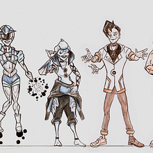 Meu projeto do curso: Introdução ao desenho de personagens para animação e videogames. Een project van Ontwerp van personages van Cássio Pereira Ribeiro - 22.01.2020