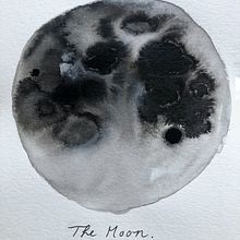 Moon stuff. Un progetto di Pittura ad acquerello di Audrey Normand - 22.01.2021