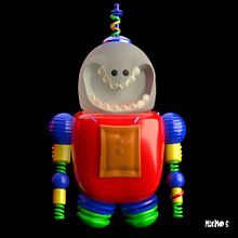 Robot Toy. Un progetto di 3D, Progettazione 3D e Character design 3D di Mariana Moreno - 22.09.2020