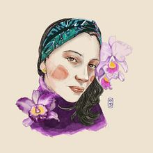 Mi Proyecto del curso: Retrato ilustrado con Procreate. Traditional illustration project by flightman823 - 01.20.2021