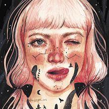 Starry night. Projekt z dziedziny Animacje 2D użytkownika Stefanny Angie - 23.01.2021