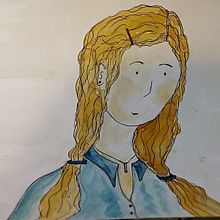 Portraits. Ink Illustration, and Watercolor Painting project by Catrin Thier - 01.23.2021