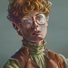 Mi Proyecto del curso: Principios de pintura digital para retratos. Projekt z dziedziny R, sunek c i frow użytkownika Chiara Pagliuca Benetti - 23.01.2021