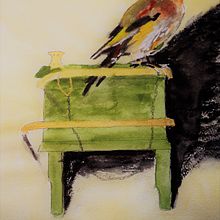 Watercolor Birds. Fine Arts project by Gary Haddan - 01.23.2021