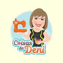 Logo Ilustrada Coisas da Deni. Character Design, and Logo Design project by Katia Simões - 10.28.2020