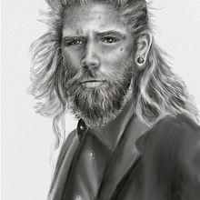 Mi Proyecto del curso: Retrato realista con lápiz de grafito. Un proyecto de Bocetado de monicajoan - 23.01.2021
