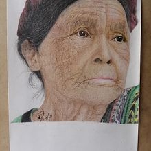 Mi Proyecto del curso:  Retrato realista con lápices de colores. Un progetto di Disegno a matita di Rey Mauro - 24.01.2021