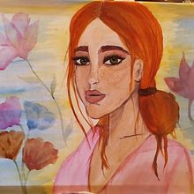 Mujer acuarela . Menggambar Artistik, Menggambar Potret, Ilustrasi tradisional, Dan Lukisan Cat Air proyek oleh Alicia San Luis - 01.24.2021