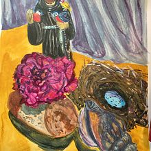 My project in Contemporary Still Life with Watercolor course. Watercolor Painting project by alissaspring - 01.24.2021